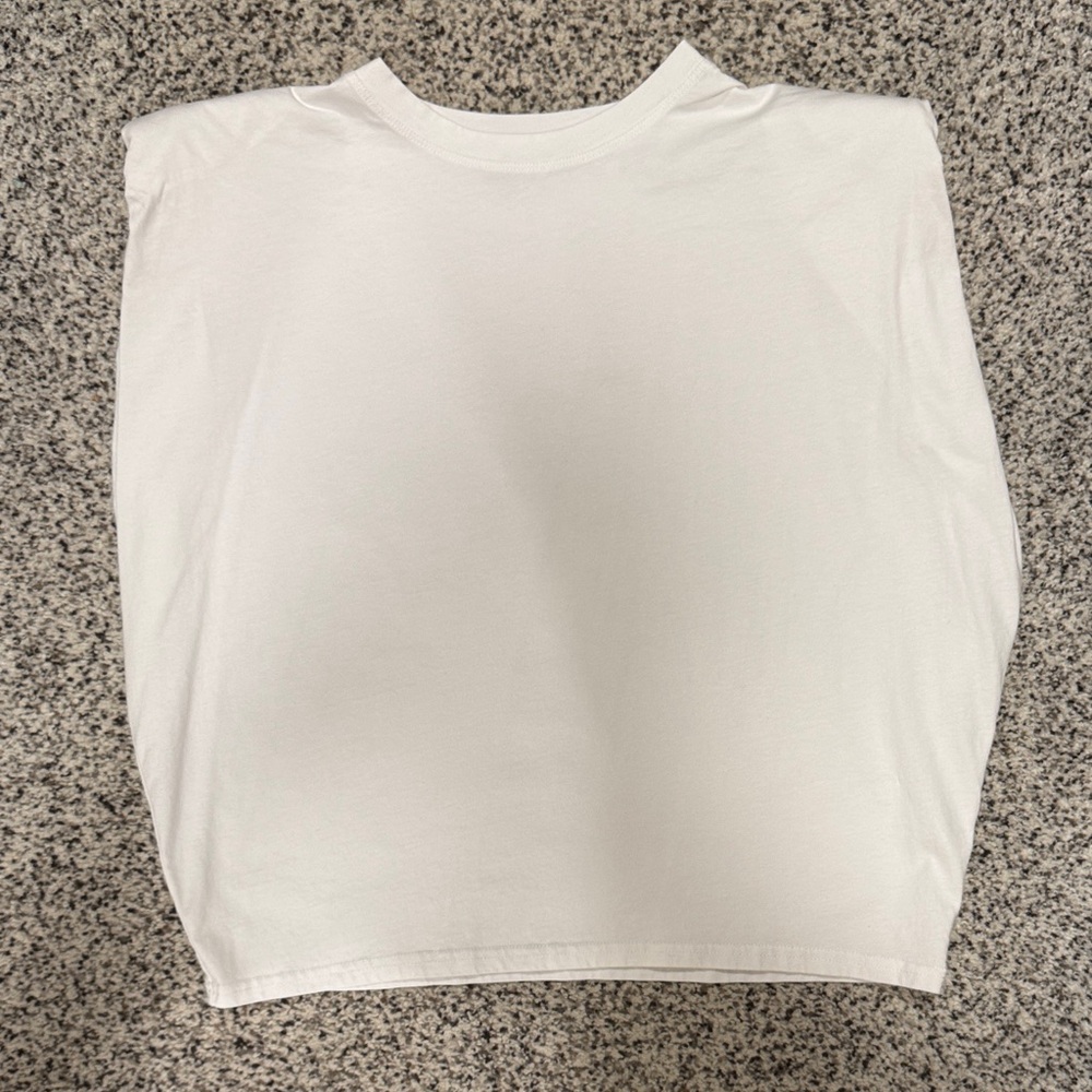 Moodie Classic White Muscle Tee